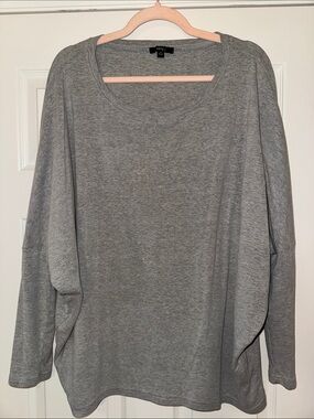Gray Long Sleeve Tee